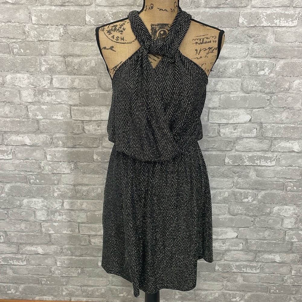 Oak & Trellis Twisted Faux Wrap Dress